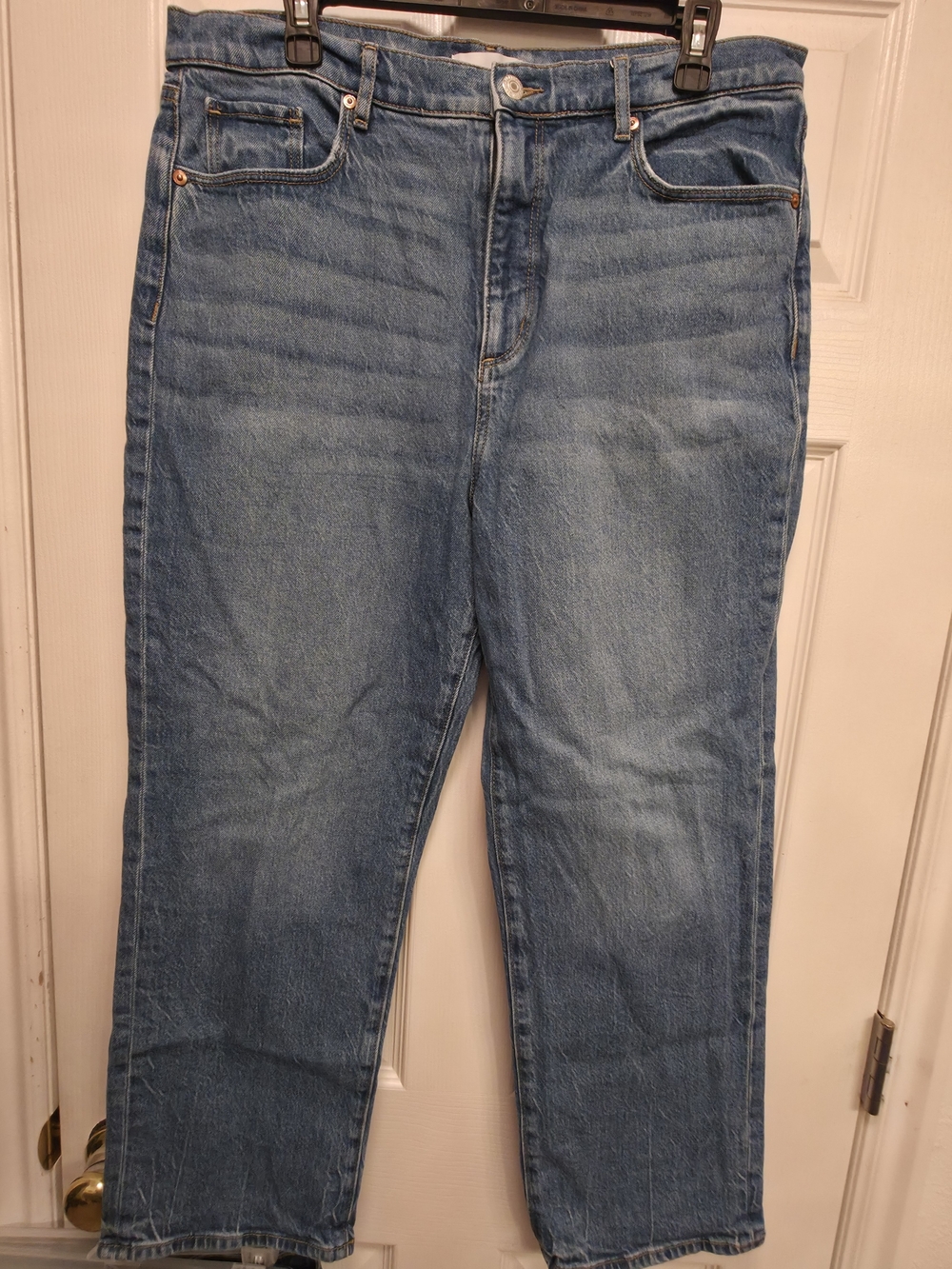 LOFT Light Blue Straight-Leg Women's Jeans